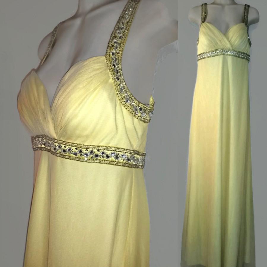 زفاف - Vintage 80s does the 50s Glamour Girl  Formal Evening Gown with beaded detail. Prom, Wedding, Party, sweet 16, nightclub,