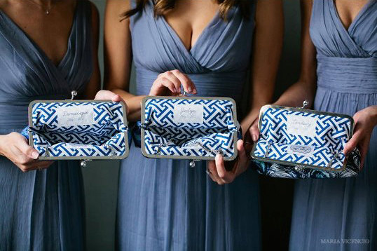 زفاف - Wedding Clutch for Bride - Bridesmaids Gifts - You Choose the Fabrics
