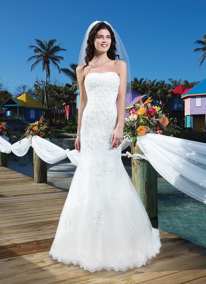 Hochzeit - Sincerity Bridal Wedding Dresses Style 3791