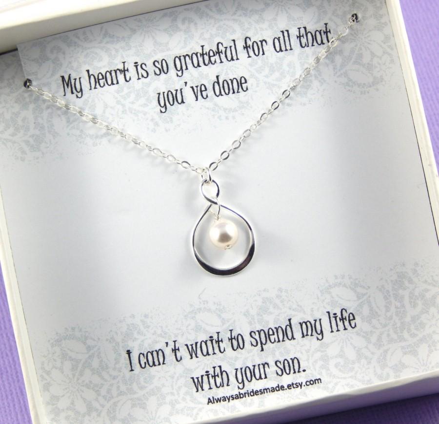 Hochzeit - Mother Of The Groom Gift - Gift Boxed Jewelry Thank You Gift