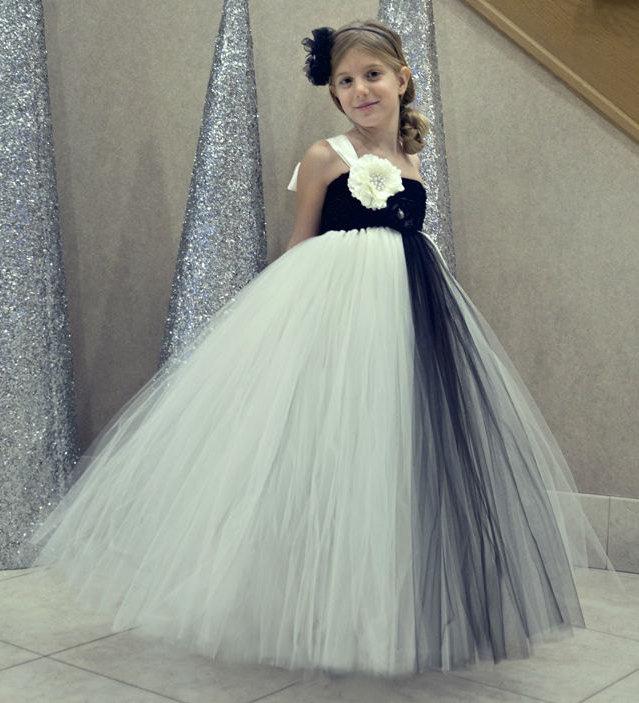 Wedding - vintage ivory flower girl dress, ivory flower girl dress, black flower girl dress, cream flower girl dress, champagne flower girl dress