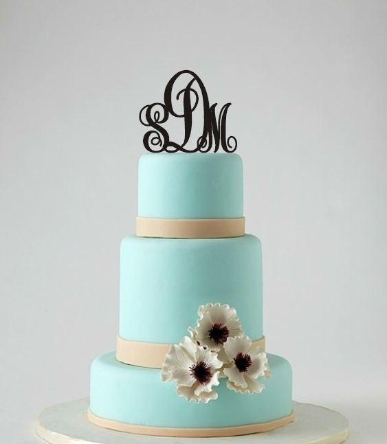 زفاف - Cake Topper - Monogram Wedding Topper -  Personalized Cake Topper - Custom Monogram Cake Topper - Wedding Cake Decoration