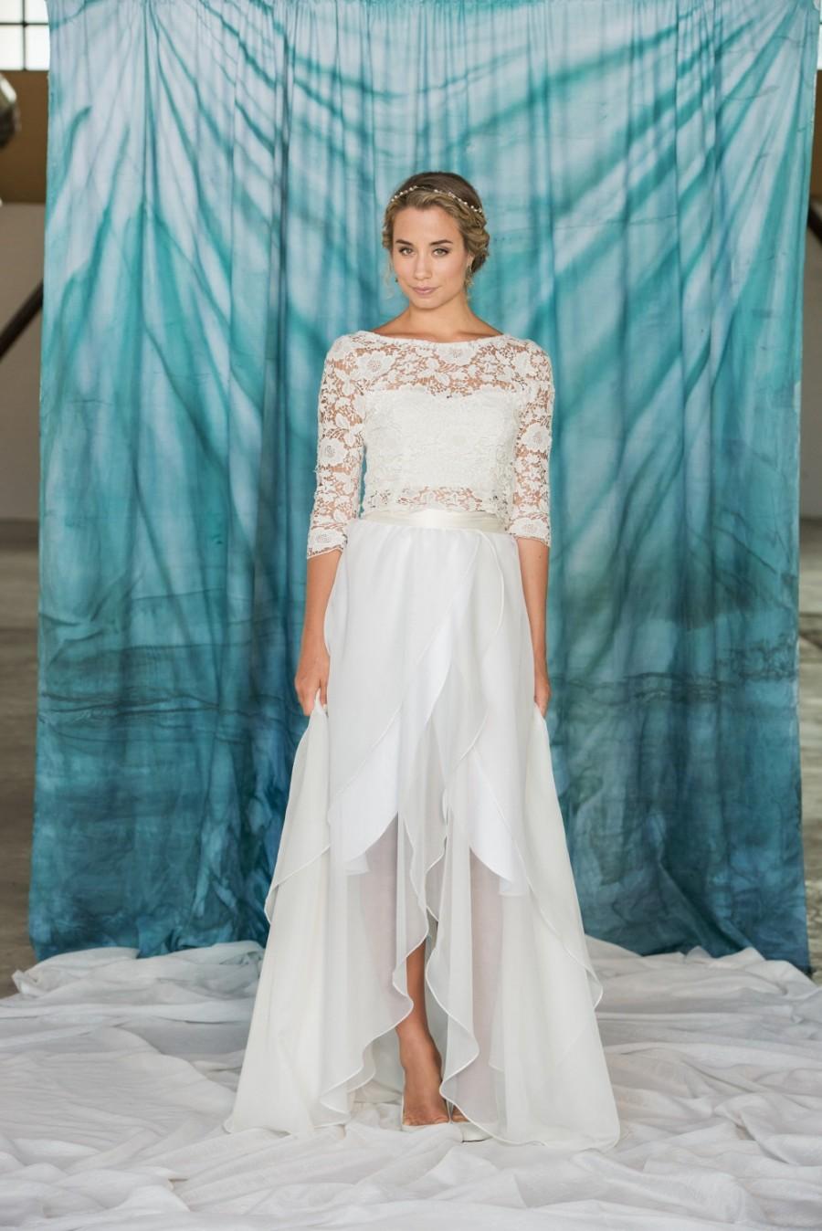  Chiffon Simple Wedding Dress in the year 2023 Check it out now 