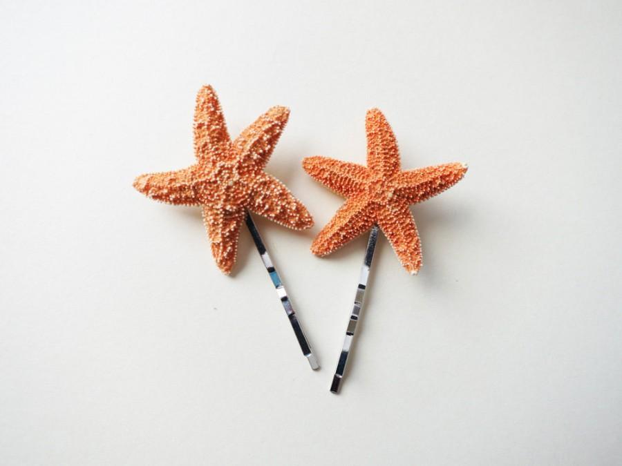 Mariage - Mermaid Hair Pins-Sea Star Hair Pins- Starfish bridal Hair Pins-Wedding Hair Accessories-Wedding Hair- Beach Wedding Hair Accessories