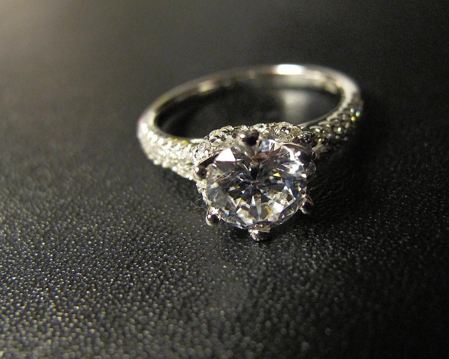 Mariage - Classic Designer Inspired Engagement Ring, Made to Order