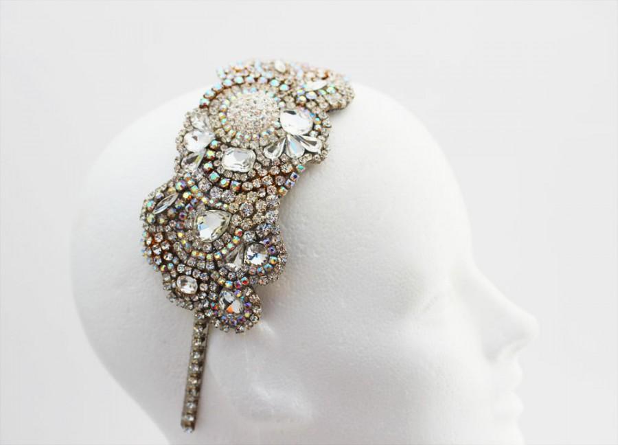 Mariage - Crystal Vintage Headdress for Your Wedding