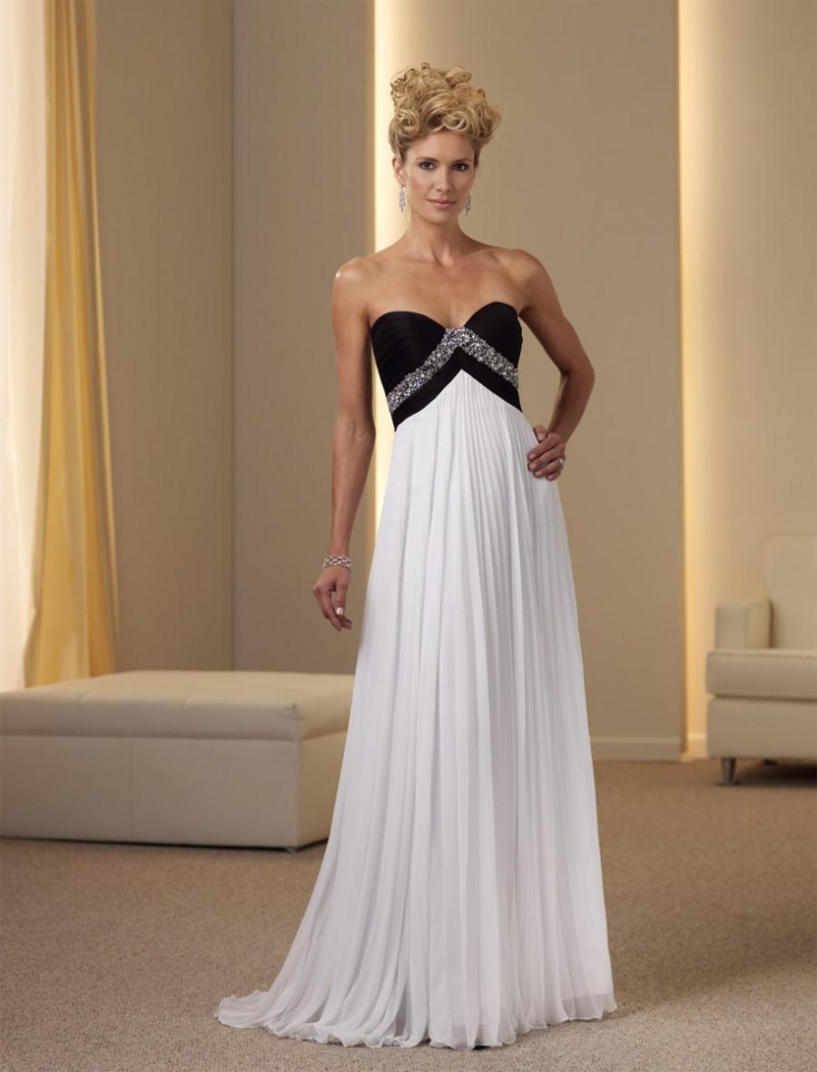 Hochzeit - Sweetheart Handmade Beaded Satin Chiffon Designer Evening Dress