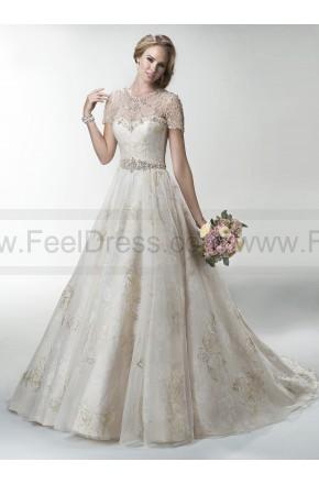 Hochzeit - Maggie Sottero Bridal Gown Avalon / 4MS996
