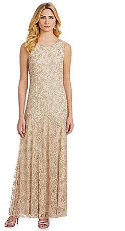 Mariage - Pisarro Nights Beaded Lace Gown