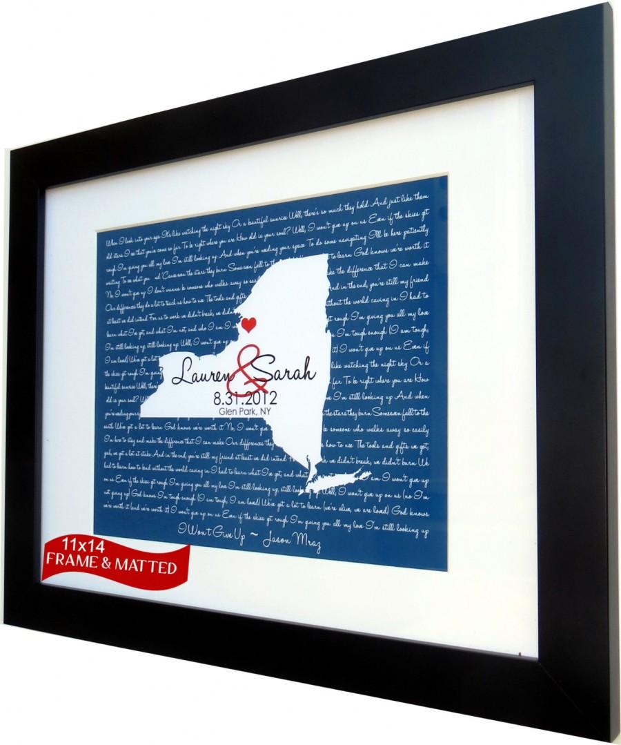 زفاف - Framed Song Lyrics: ANY Wedding Song Lyrics First Dance Map Wall Art Personalized Wedding Gift For Newlyweds Husband Wife Bride Lyrics Print