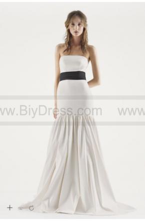 Mariage - White by Vera Wang Floral Trumpet Wedding Dress VW351252