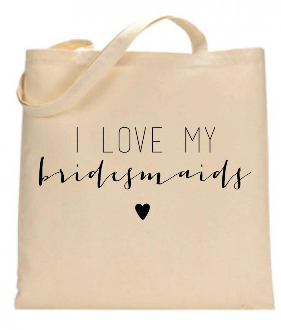 Mariage - Bridesmaid Tote bag. Bridal party gift