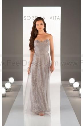 زفاف - Sorella Vita Sequin Bridesmaid Dress Style 8684