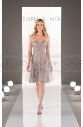 Mariage - Sorella Vita Sequin Bridesmaid Dress Style 8683