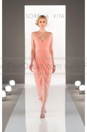 Hochzeit - Sorella Vita Midi-Length Bridesmaid Dress Style 8776