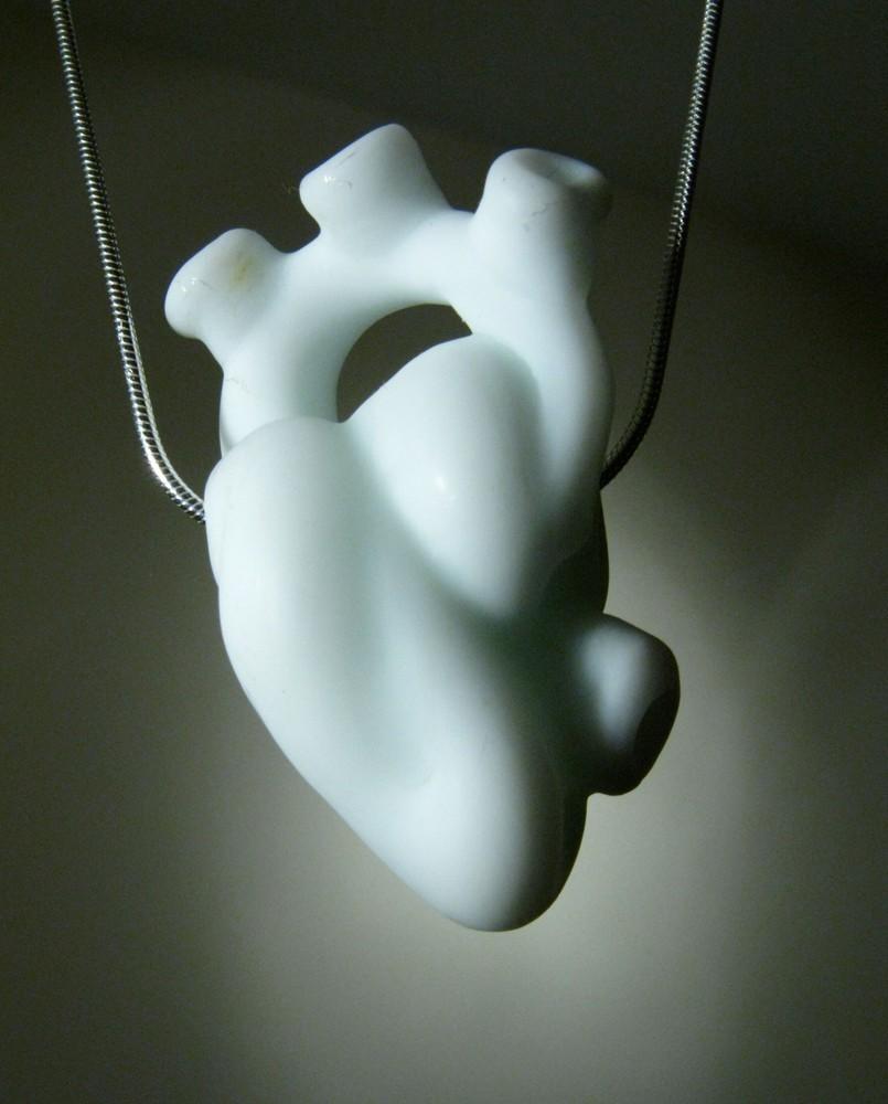 Свадьба - Sculpted Glass Heart