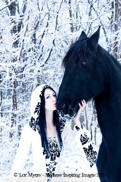 Mariage - medieval dress, renaissance dress, vampire dress, hooded gown, gothic dress, elven dress,winter wedding dress,custom made
