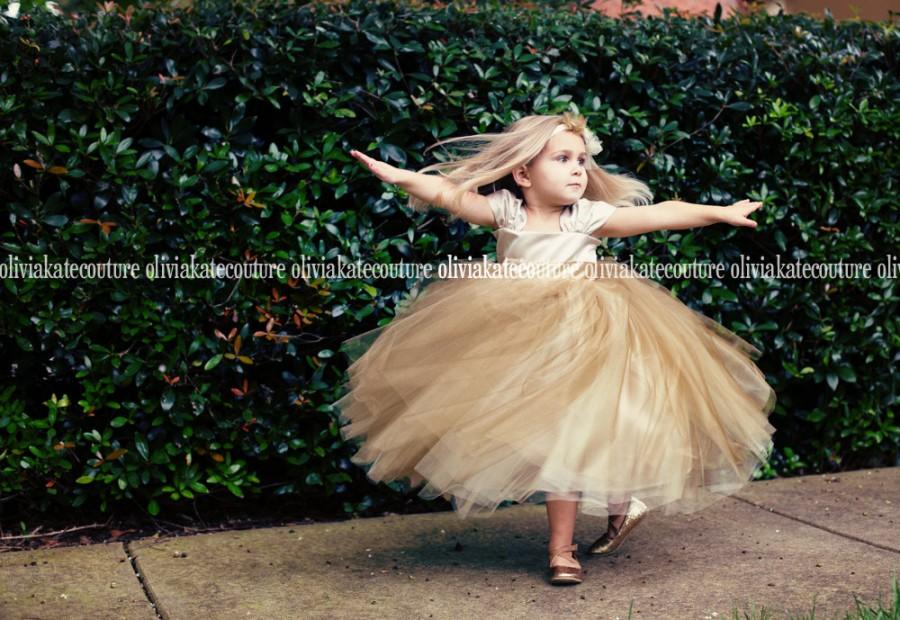 Mariage - NEW Ombre Flower Girl Dress