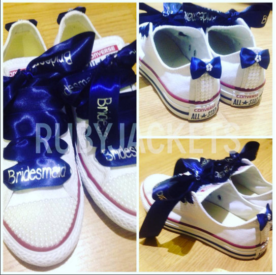 Mariage - Bridesmaid Wedding Converse 