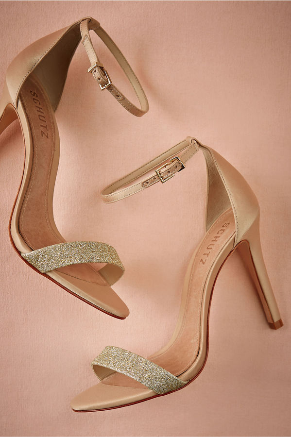 زفاف - Dipped Glitter Heels