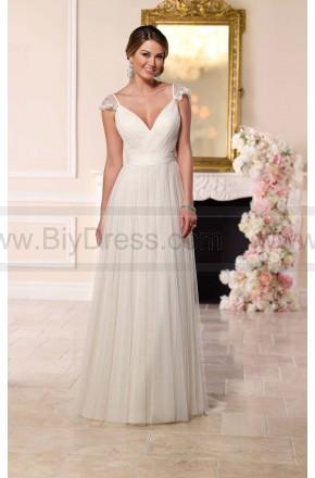 Mariage - Stella York French Tulle & Lace Wedding Dress Style 6199
