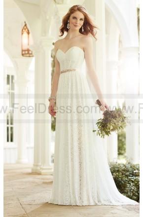 Hochzeit - Martina Liana Modern Lace Wedding Dress Separates Style CORA SADIE