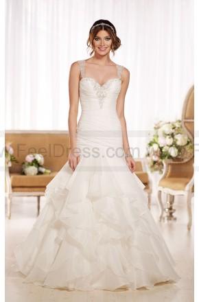 Hochzeit - Essense of Australia Organza Wedding Dress Style D1843