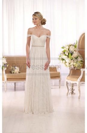 زفاف - Essense of Australia Off-The-Shoulder Wedding Dress Style D1982