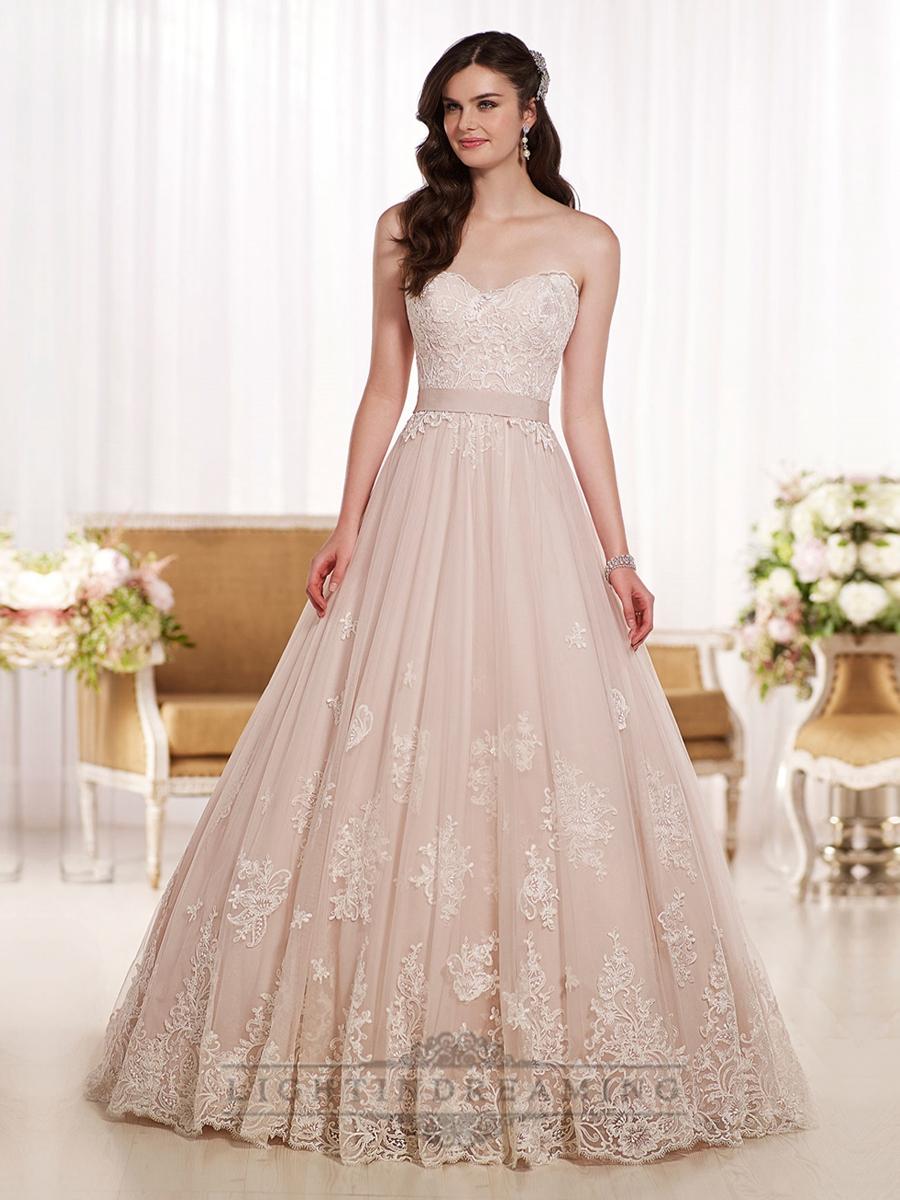 Свадьба - Gorgeous Sweetheart A-line Lace Wedding Dresses - LightIndreaming.com