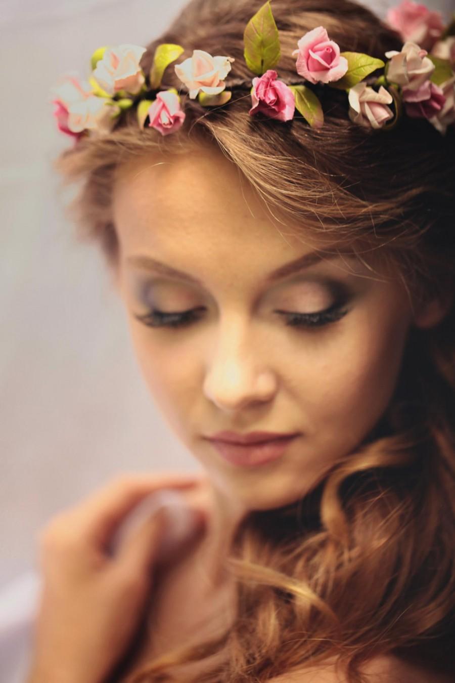 flower on head