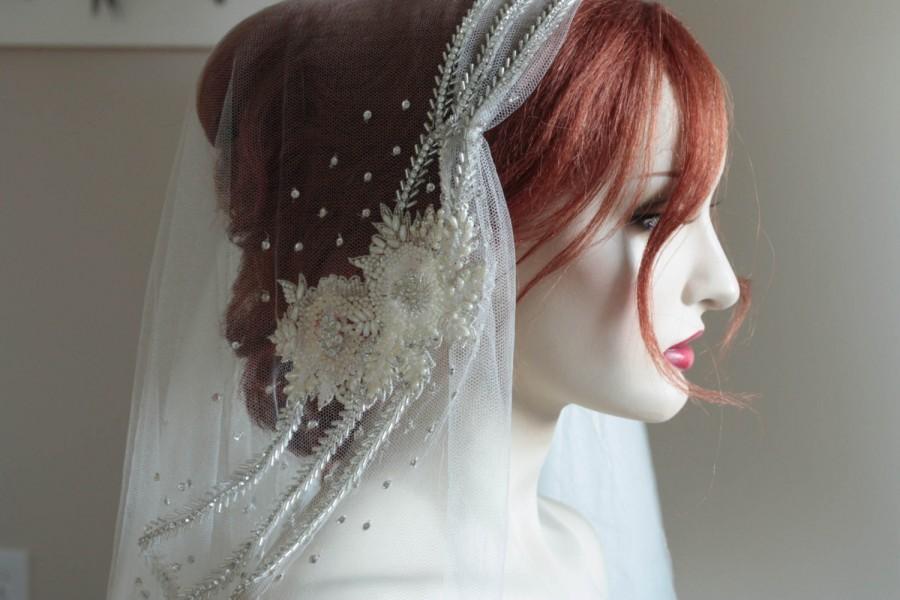 Hochzeit - Wedding Veil  - Perle (Made to Order)