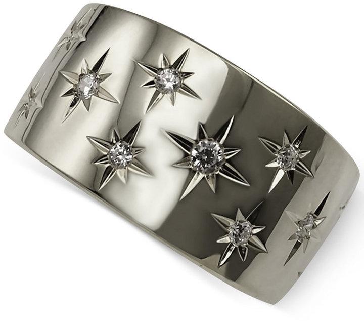 Mariage - Marchesa Diamond Star Band (1/6 ct. t.w.) in 18k White or Yellow Gold
