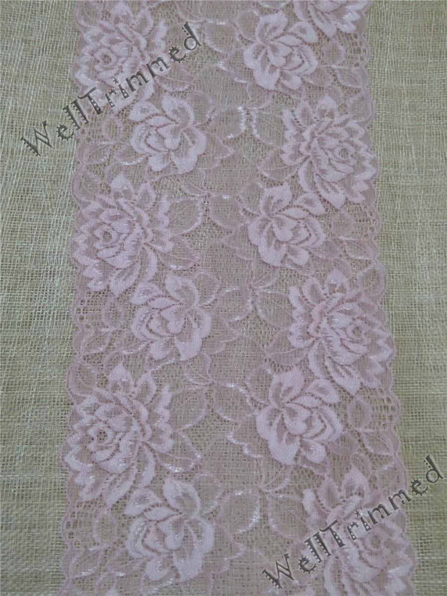 Mariage - Lace Table runner " blush pink Table runners  table runner table runners wedding table runners white table runner WT80403
