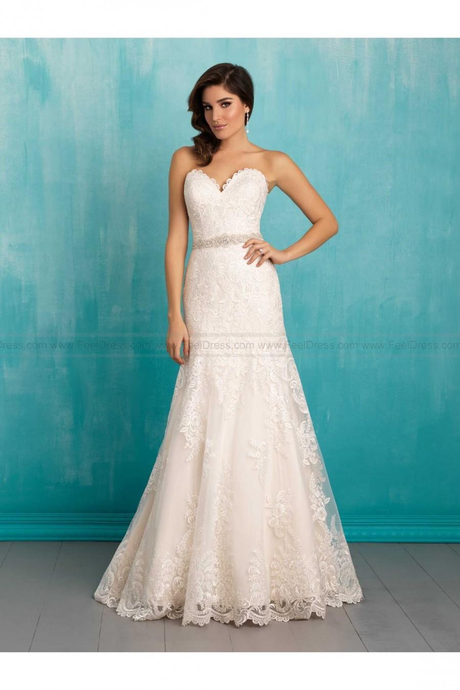 Hochzeit - Allure Bridals Wedding Dress Style 9302