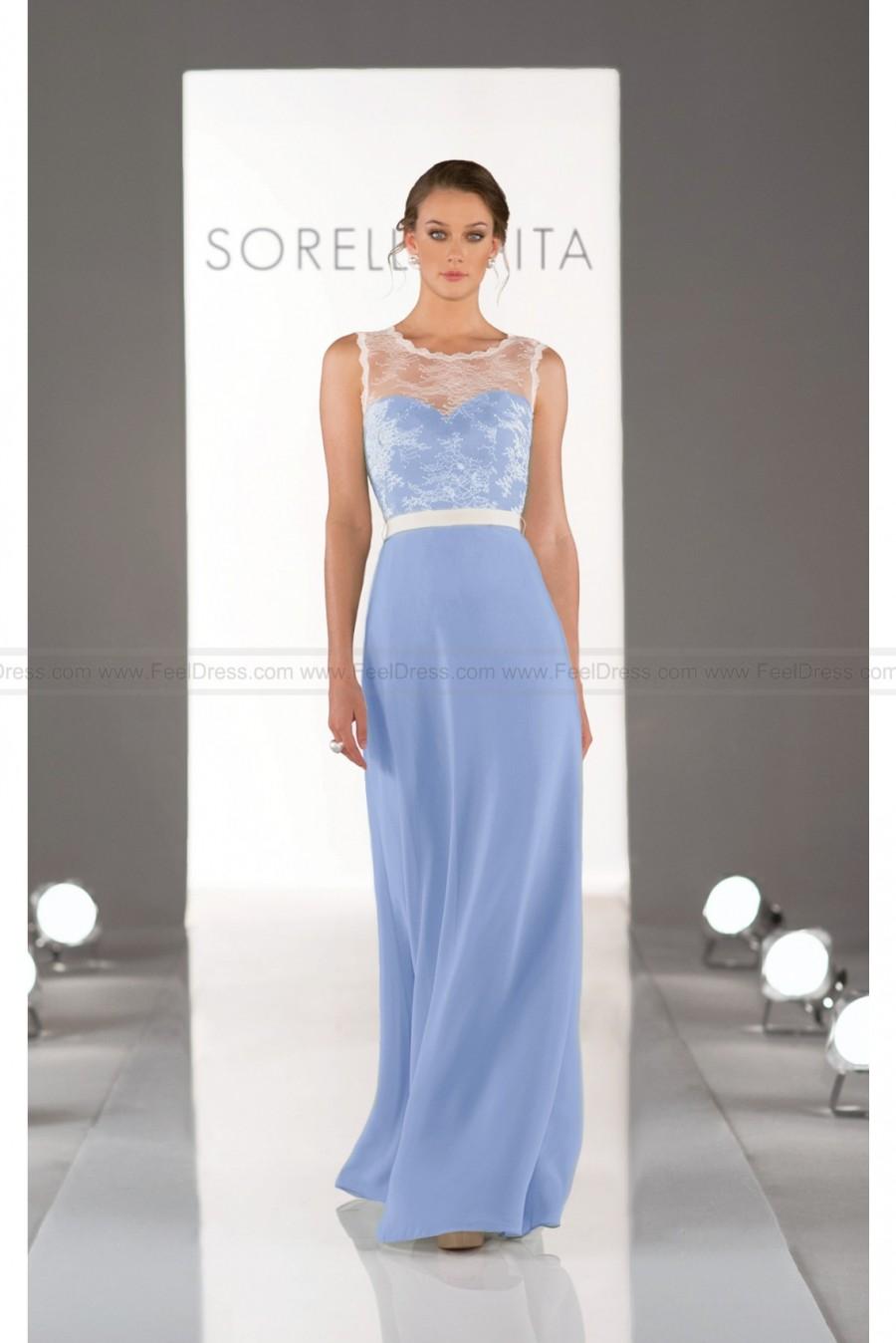 Hochzeit - Sorella Vita Blue Bridesmaid Dress Style 8311