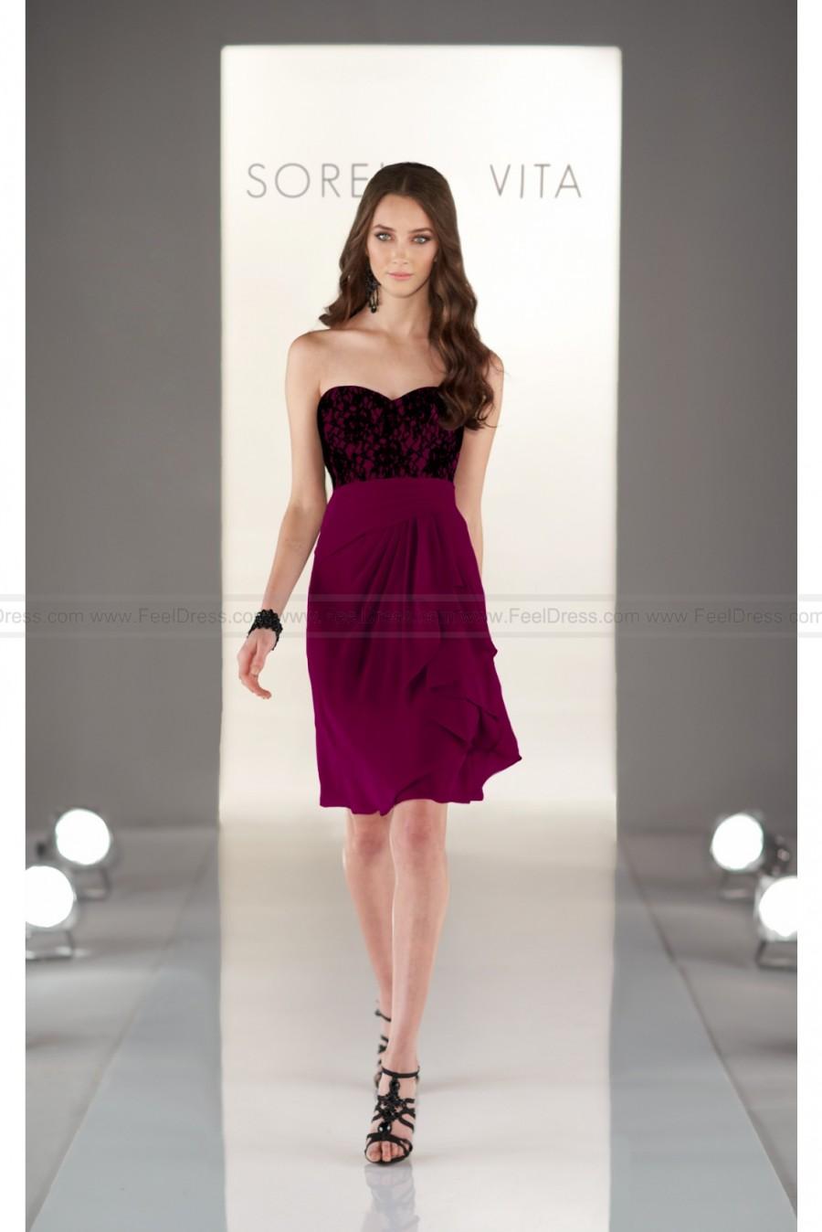 Hochzeit - Sorella Vita Elegant Bridesmaid Dress Style 8376