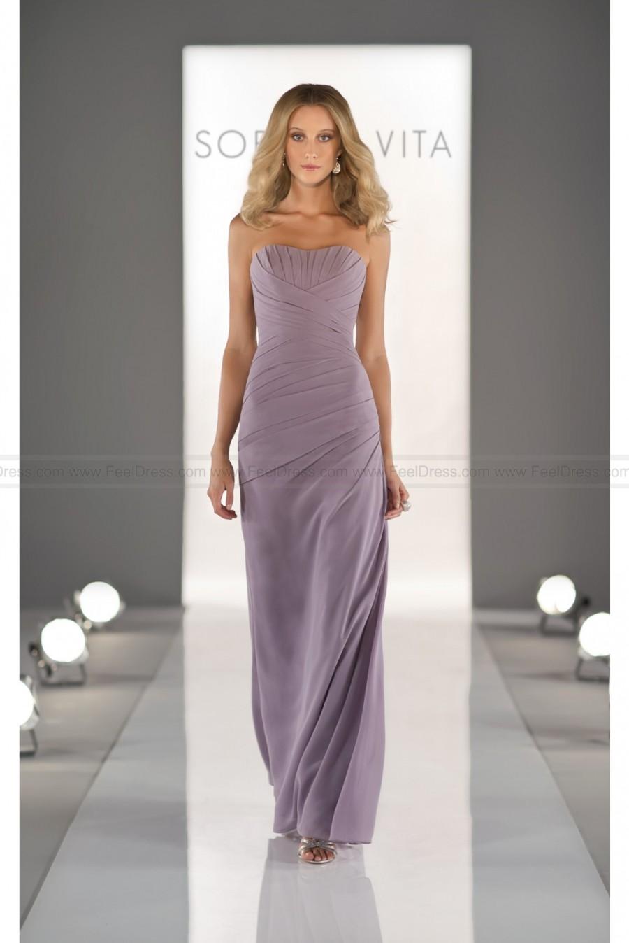 Mariage - Sorella Vita Lavender Bridesmaid Dress Style 8290