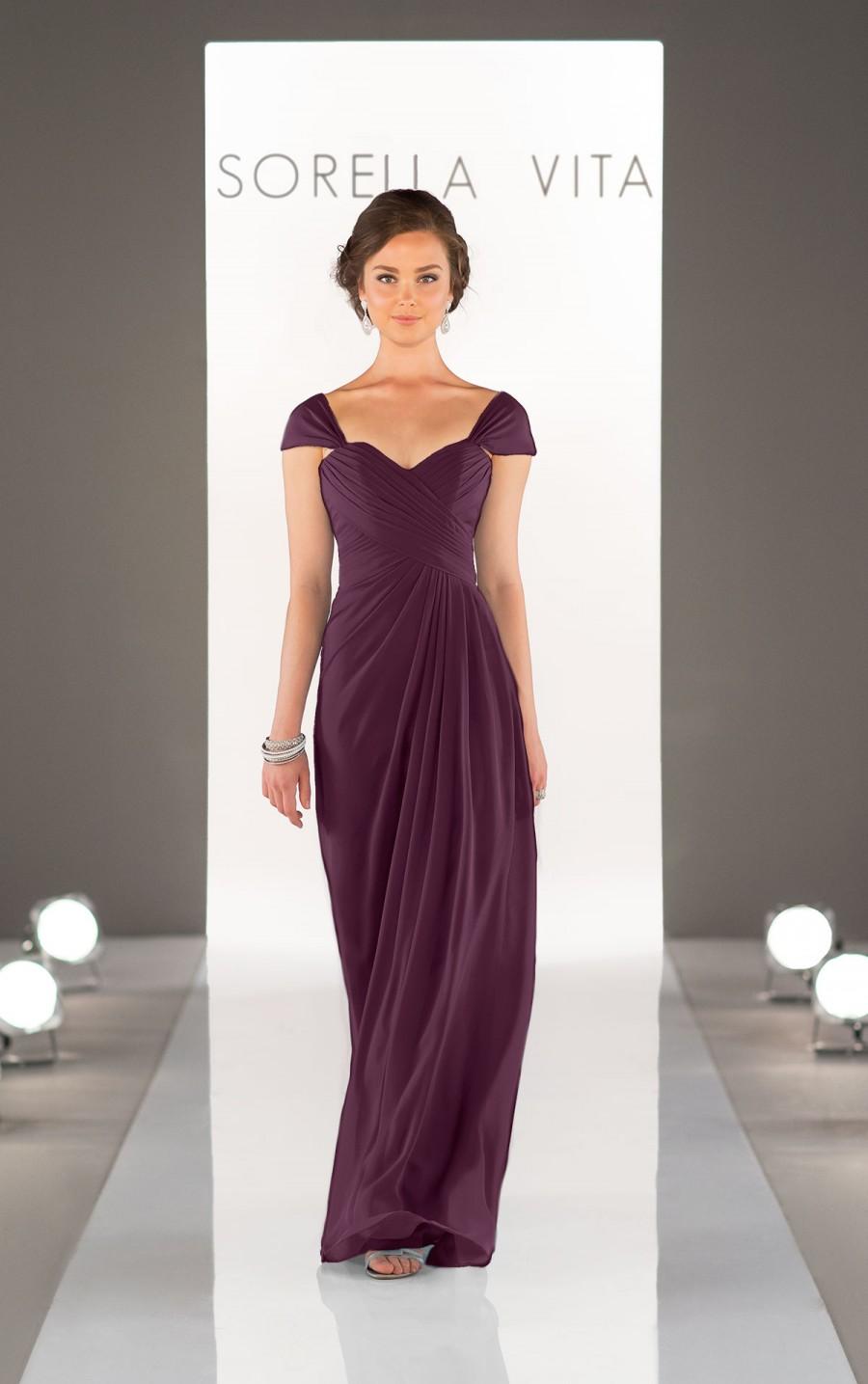 Mariage - Sorella Vita Chiffon Bridesmaid Dress Style 8630
