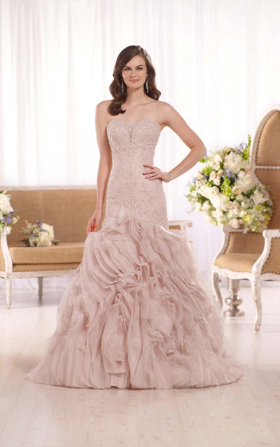 Hochzeit - Essense of Australia Regency Organza Wedding Dress Style D2008