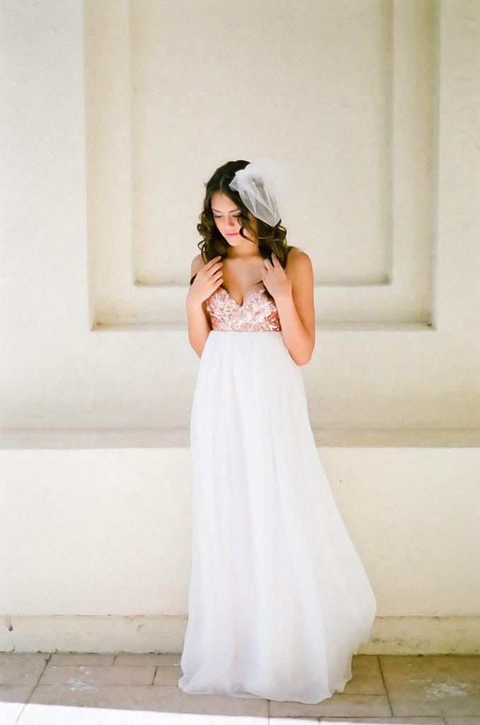 زفاف - The La Jolla Silk Wedding gown