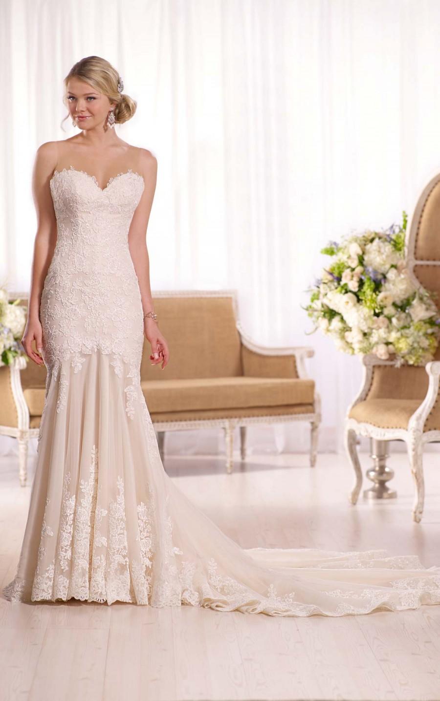 Wedding - Essense of Australia Royal Organza Wedding Dress Style D2036