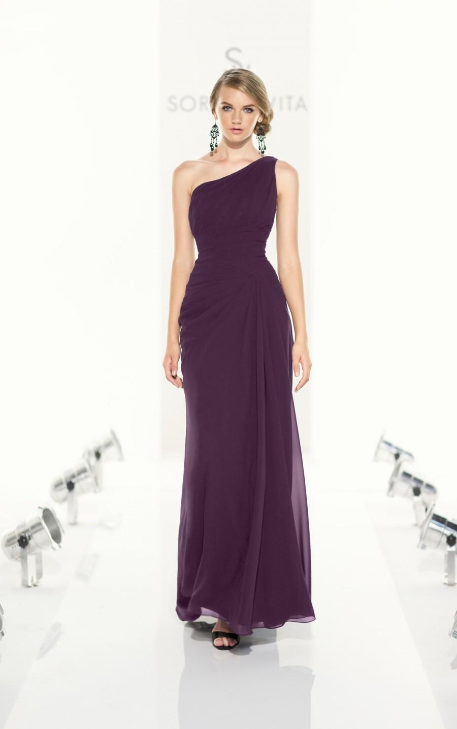 زفاف - Sorella Vita Black Bridesmaid Dress Style 8161