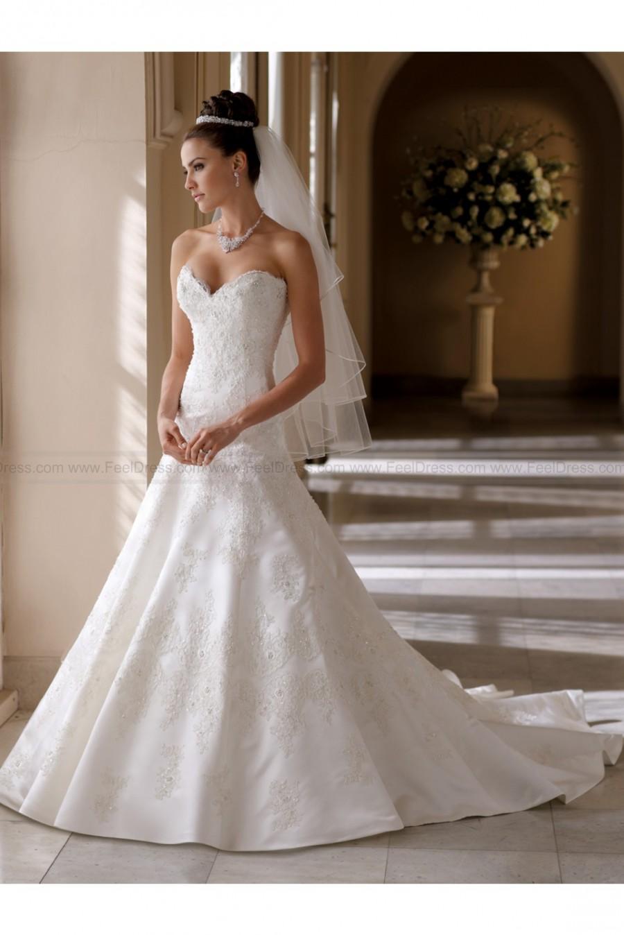Mariage - David Tutera For Mon Cheri 113215–Helen Wedding Dress