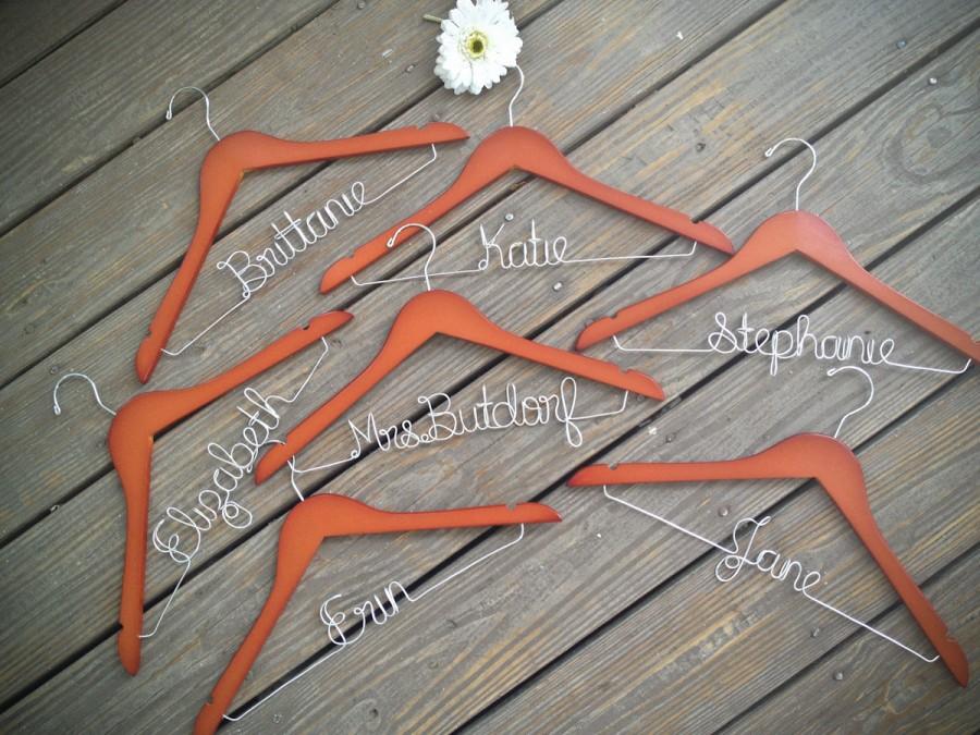 Personalized Hangers SET OF 7