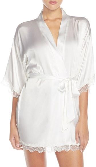 Mariage - In Bloom by Jonquil 'The Bride' Satin Robe