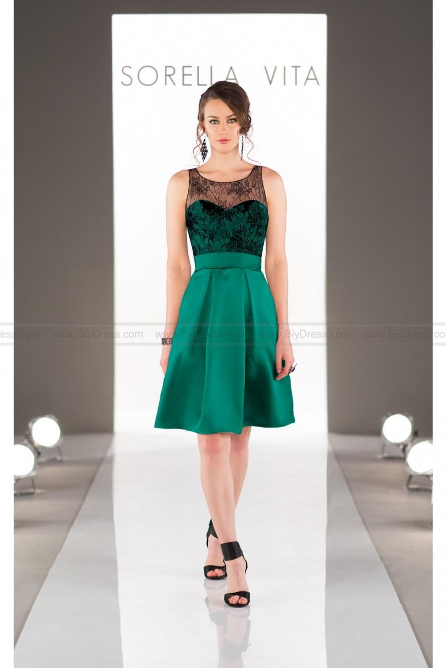 Mariage - Sorella Vita Short Bridesmaid Dress Style 8524