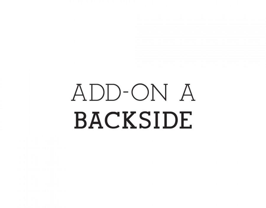 زفاف - ADD-ON: backside to any card in your set