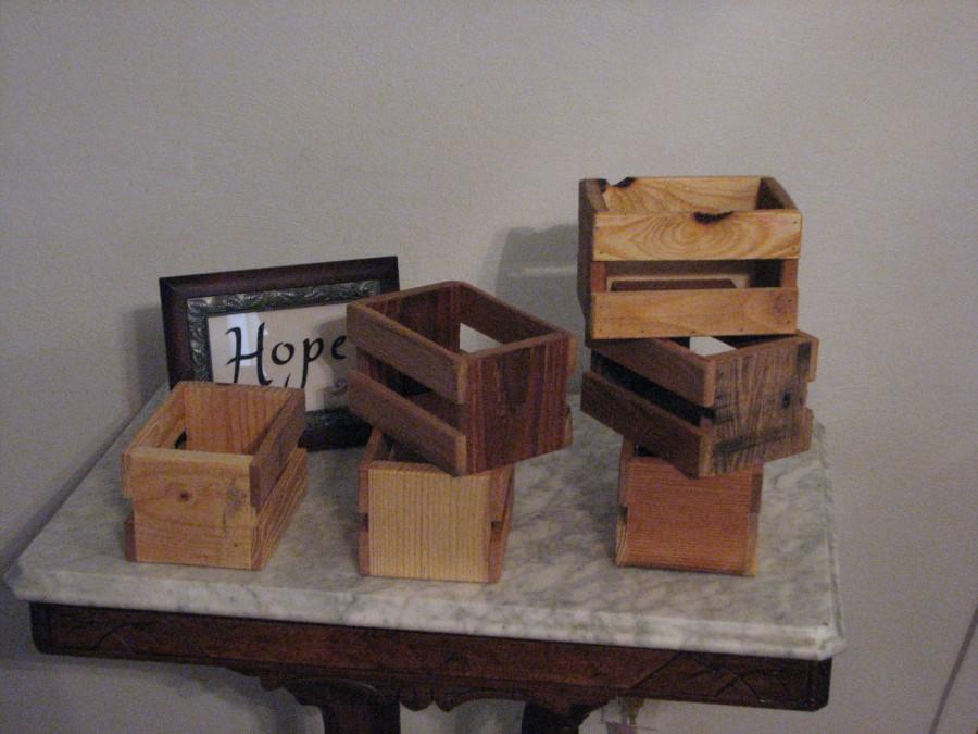 Mariage - Small Rustic Crate 6 pack