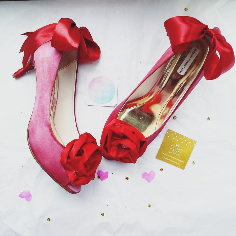 زفاف - wedding shoes,red shoes, valentines day ,bridal shoes, the bride,wedding, bride shoes, bridesmaids shoes, shabby chic, Marie Antoinette