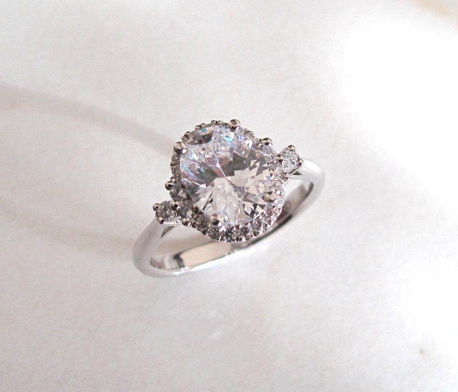 زفاف - AmourJewellery - Fine Handcrafted Engagement Ring; Style RB0058; 14K Gold